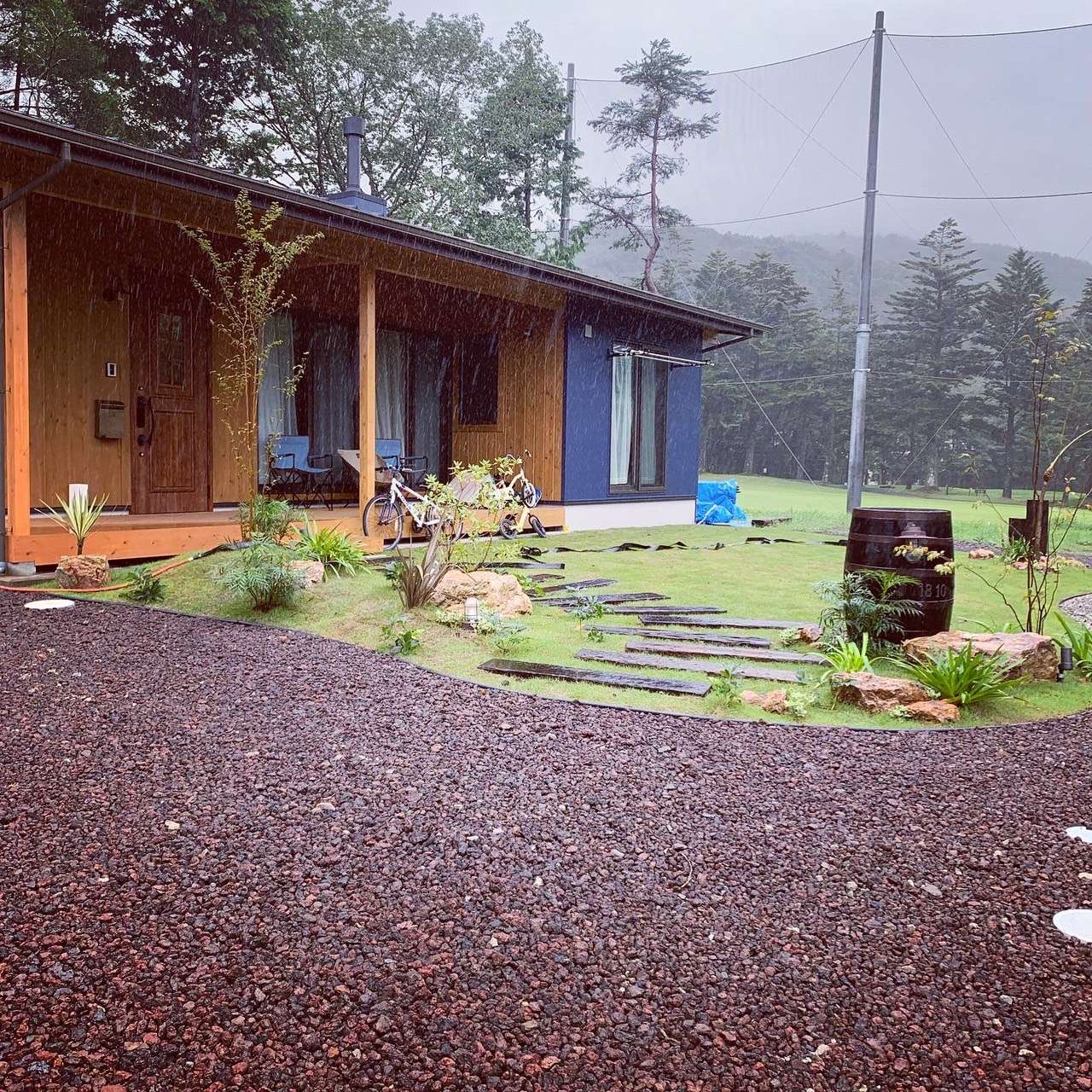 富士山麓のスコリア